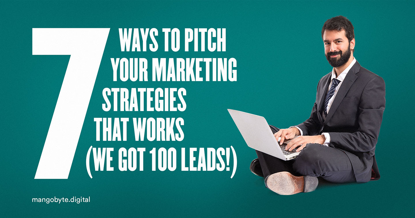 pitch marketing strategies